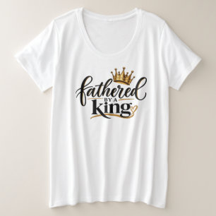Camiseta Plus Size Filho de um Rei