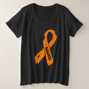 Camiseta Plus Size Fita rasgada/Badass...RSD/CRPS