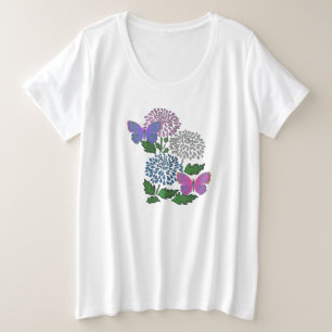 Camiseta Plus Size Floratopia