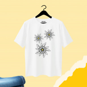 Camiseta Plus Size Flores