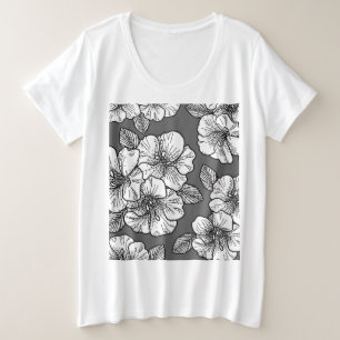 Camiseta Plus Size Flower II