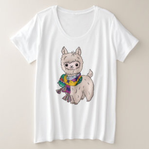 Camiseta Plus Size Folha de inverno