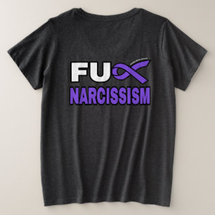 CAMISETA PLUS SIZE FU NARCISSISMO