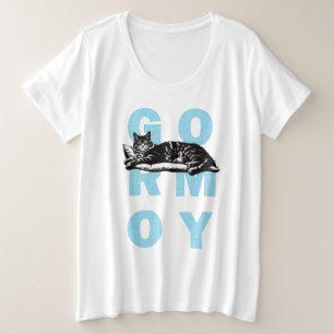 Camiseta Plus Size gato ranzinza