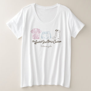 Camiseta Plus Size Gilmore Girls Lorelai Chilton Outfit Design