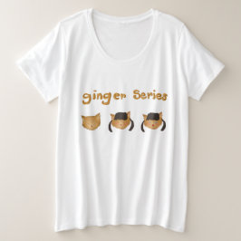 Camiseta Plus Size Ginger Series
