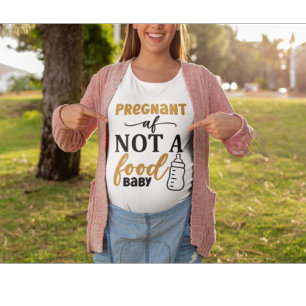 Camiseta Plus Size Grávida AF Humor de Gravidez Materno Plus Size