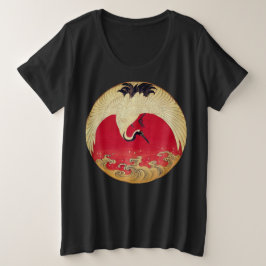 Camiseta Plus Size Guindaste e camisola das ondas