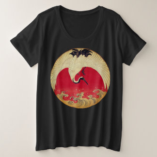 Camiseta Plus Size Guindaste e camisola das ondas