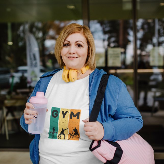 Camiseta Plus Size Gym Lover (Criador carregado)