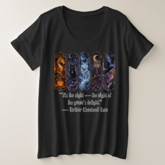 Camiseta Plus Size Halloween Assustador