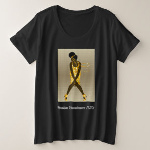 Camiseta Plus Size Harlem Renaissance 1920