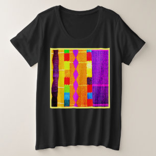 Camiseta Plus Size Harmonia de Paleta Vibrante