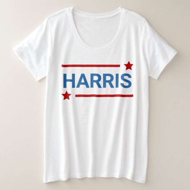 Camiseta Plus Size Harris Lightweight Tee (Frente do Design)