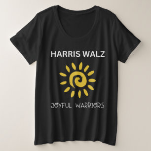 Camiseta Plus Size Harris Walz Guerreiro Alegre