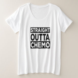 Camiseta Plus Size Hetero Outta Chemo