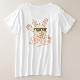 Camiseta Plus Size Hip Hop Hare