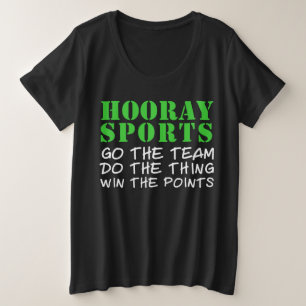 Camiseta Plus Size Hooray Sports