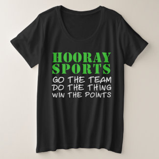 Camiseta Plus Size Hooray Sports
