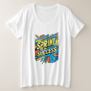 CAMISETA PLUS SIZE IMPRIMIR AO SUCESSO