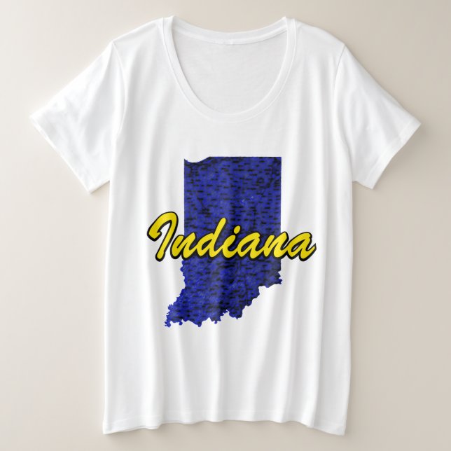 Camiseta Plus Size Indiana (Frente do Design)