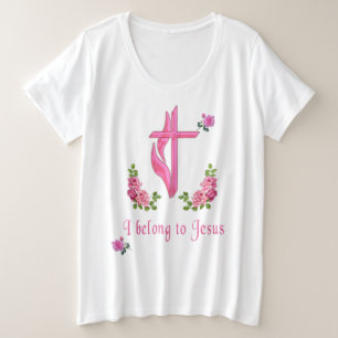 Camiseta Plus Size Jesus