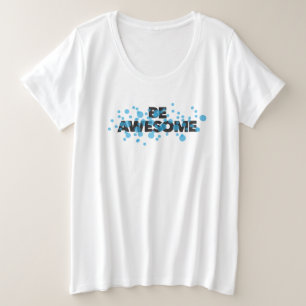Camiseta Plus Size Jogador, vibrante, ousado, design moderno Seja inc