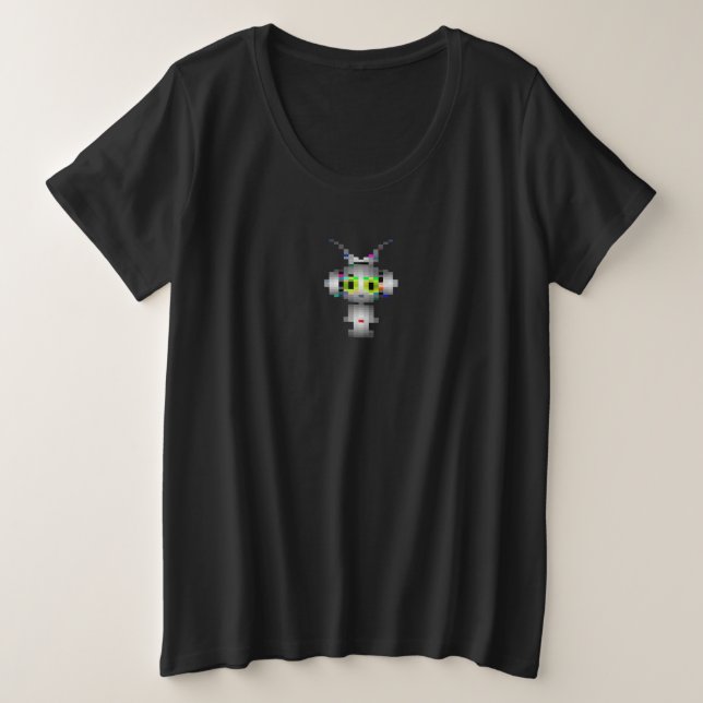 Camiseta Plus Size Jogo em (Frente do Design)