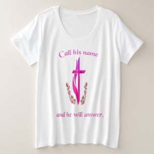 Camiseta Plus Size John 3:16