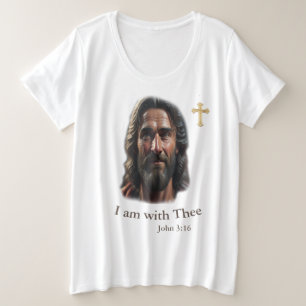 Camiseta Plus Size John 3:16 T-Shirt