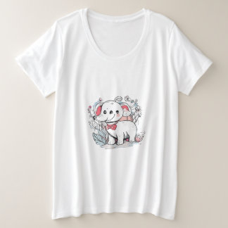 Camiseta Plus Size "Jumbo: O Elefão Amigo do Malabarismo