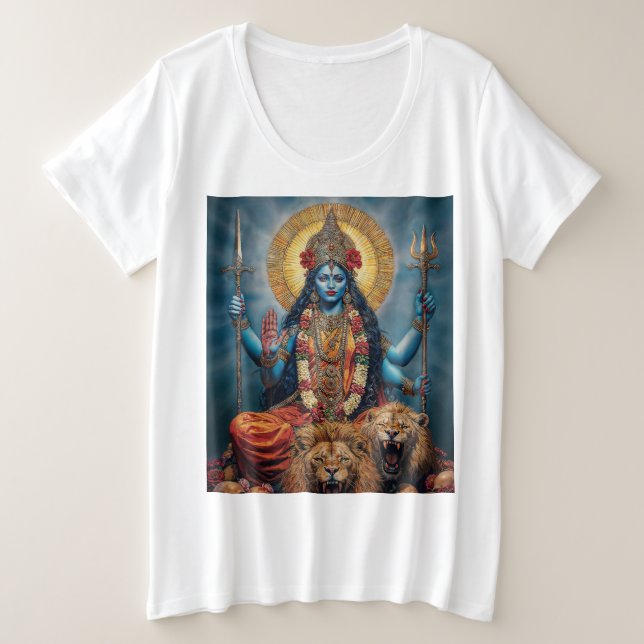 Camiseta Plus Size Kali Dentro (Frente do Design)