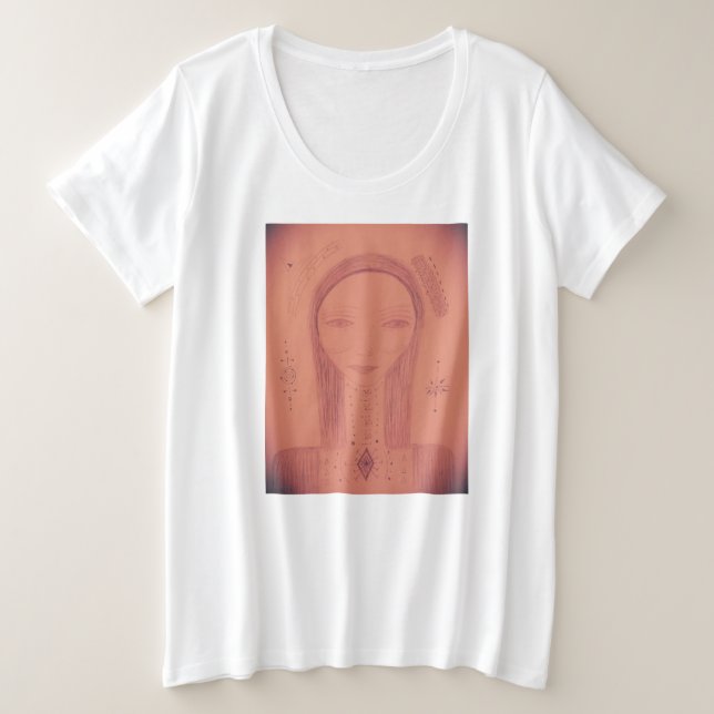 Camiseta Plus Size Ki (Frente do Design)