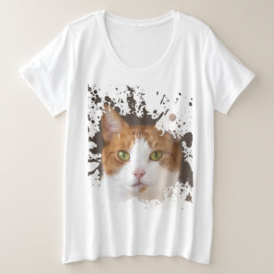 Camiseta Plus Size Kitten Maravilhoso