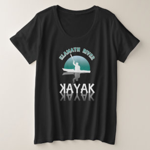 Camiseta Plus Size Klamath River California - Kayak