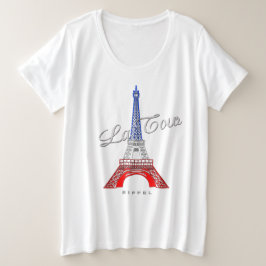 Camiseta Plus Size La Tour T-Shirts
