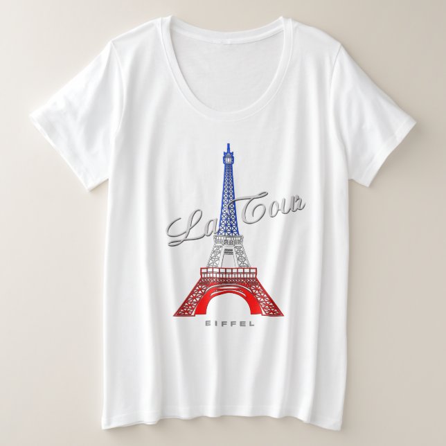 Camiseta Plus Size La Tour T-Shirts (Frente do Design)