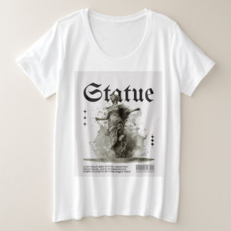 Camiseta Plus Size Lady Liberty: Estátua da Liberdade para Camiseiros