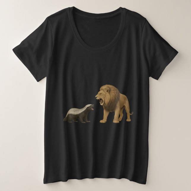 Camiseta Plus Size Libere sua raiva (Frente do Design)