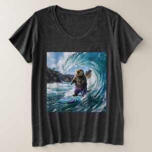 Camiseta Plus Size Londra Califórnia Surfe Otária
