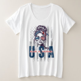 Camiseta Plus Size Made in USA