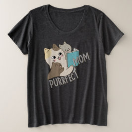 Camiseta Plus Size Mãe Perfeita