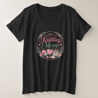 Camiseta Plus Size - Mãe que Tricota