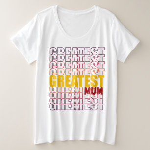 CAMISETA PLUS SIZE MAIOR MÃE
