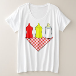 Camiseta Plus Size Mamães Engraçadas Para Serem