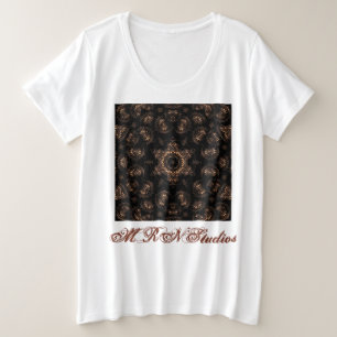 Camiseta Plus Size Mandala da Idade do Bronze