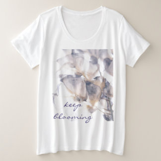 Camiseta Plus Size Manter Bloqueio