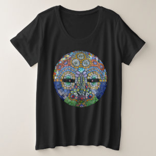 Camiseta Plus Size Marge Mosaic Mask
