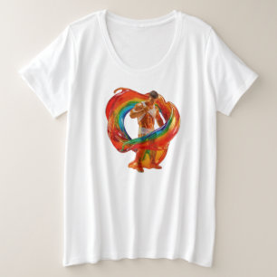 Camiseta Plus Size Masculinidade moderna e impressionante de Slippery
