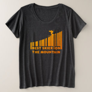 Camiseta Plus Size Melhor Espião De Design de Código De Barras legal